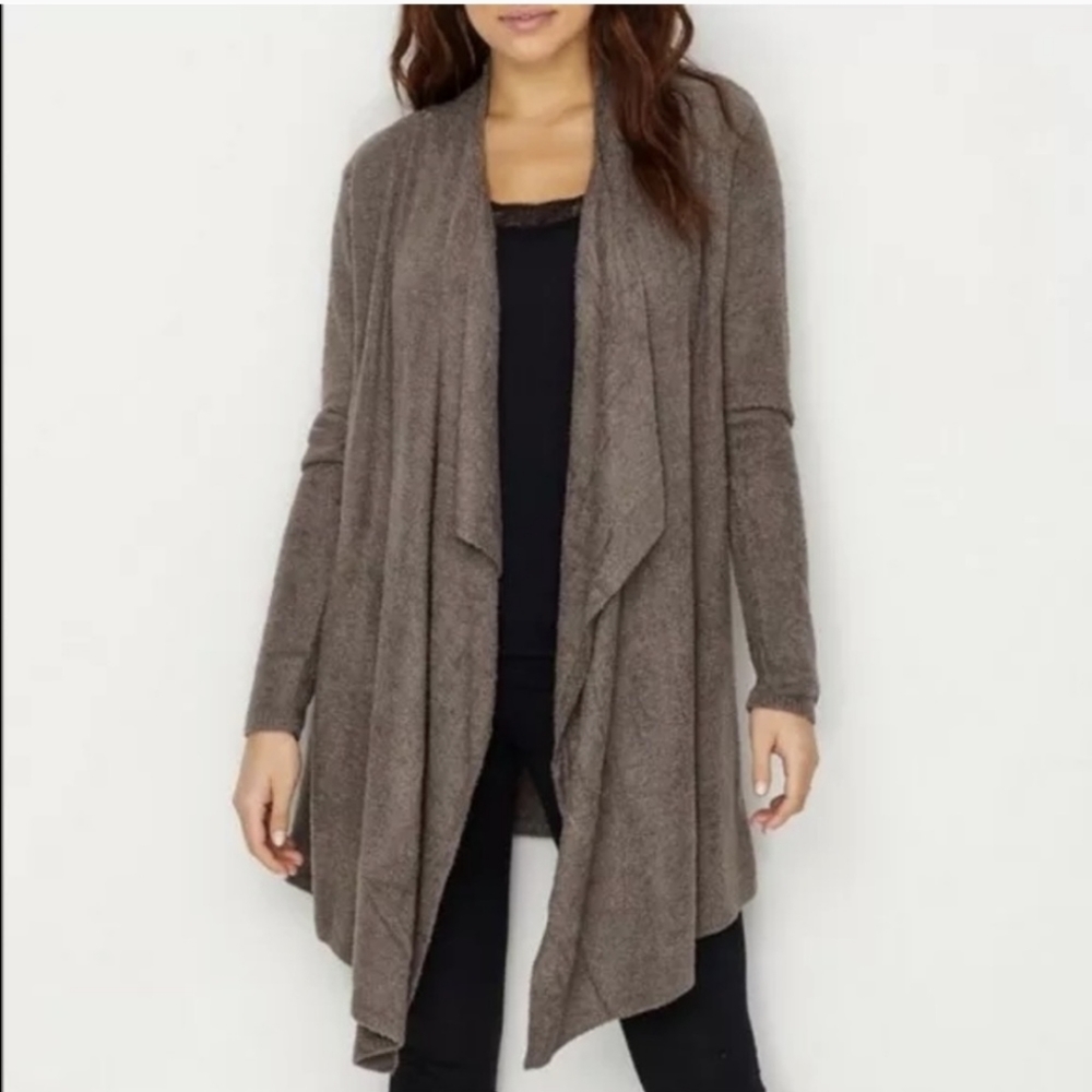 Barefoot Dreams Cozychic Lite Island Wrap Cardigan Sweater